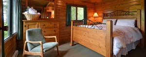 point no point resort cabin 1 master bedroom