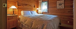 point no point resort cabin A Glacier Loft second bedroom