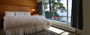suites 7 & 8 house by the sea bedroom at point no point resort